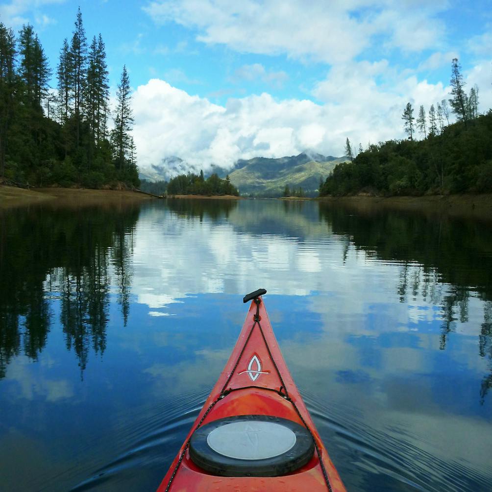 kayaking Whiskeytown