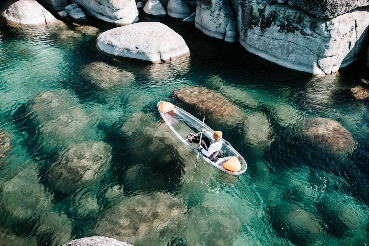 kayaking lake tahoe