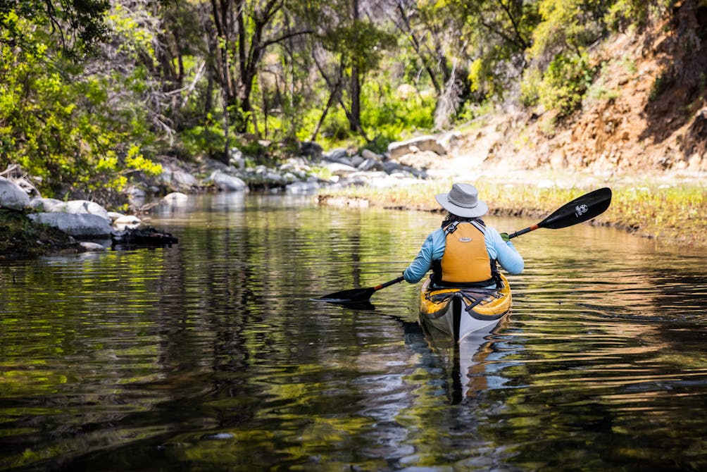 kayaking Whiskeytown