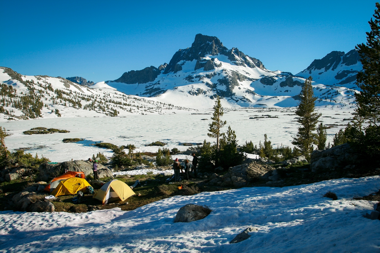 thousand island lake backpacking