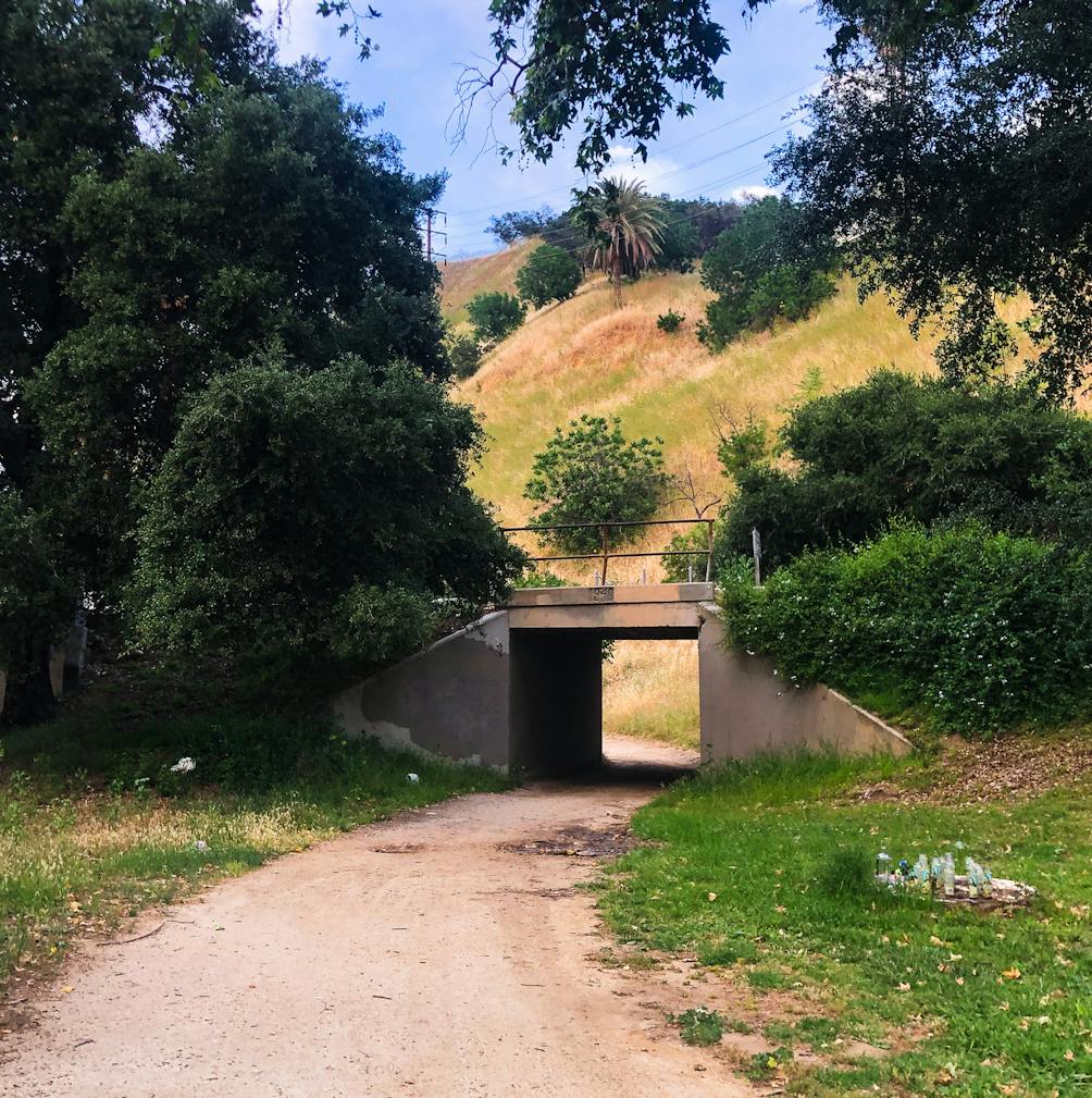 Bridge photo of Arroyo Seco in Los Angeles 