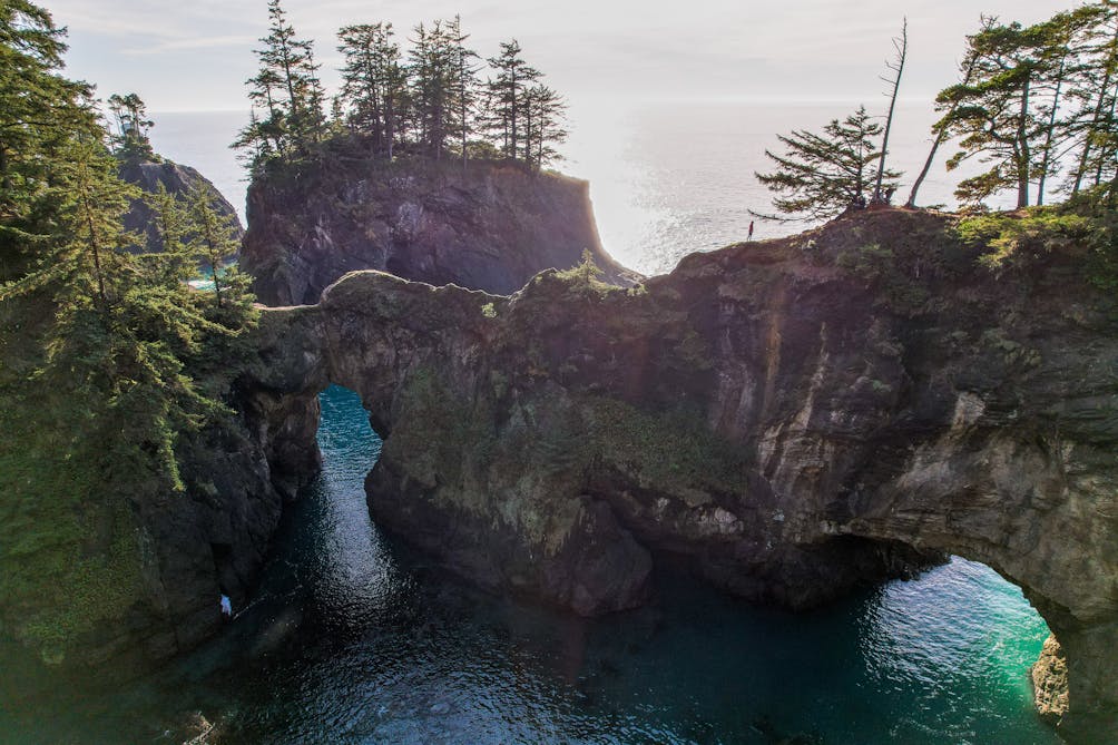 Natural Bridges Oregon Coast 