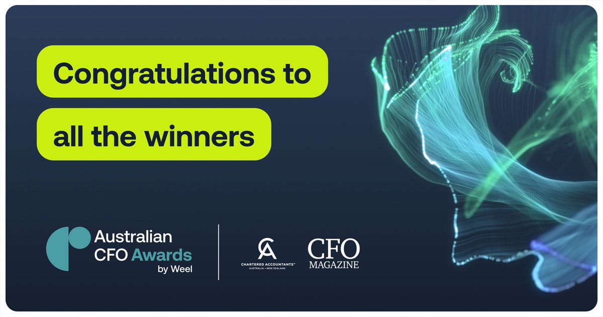 Australian CFO Awards winners announced | Weel