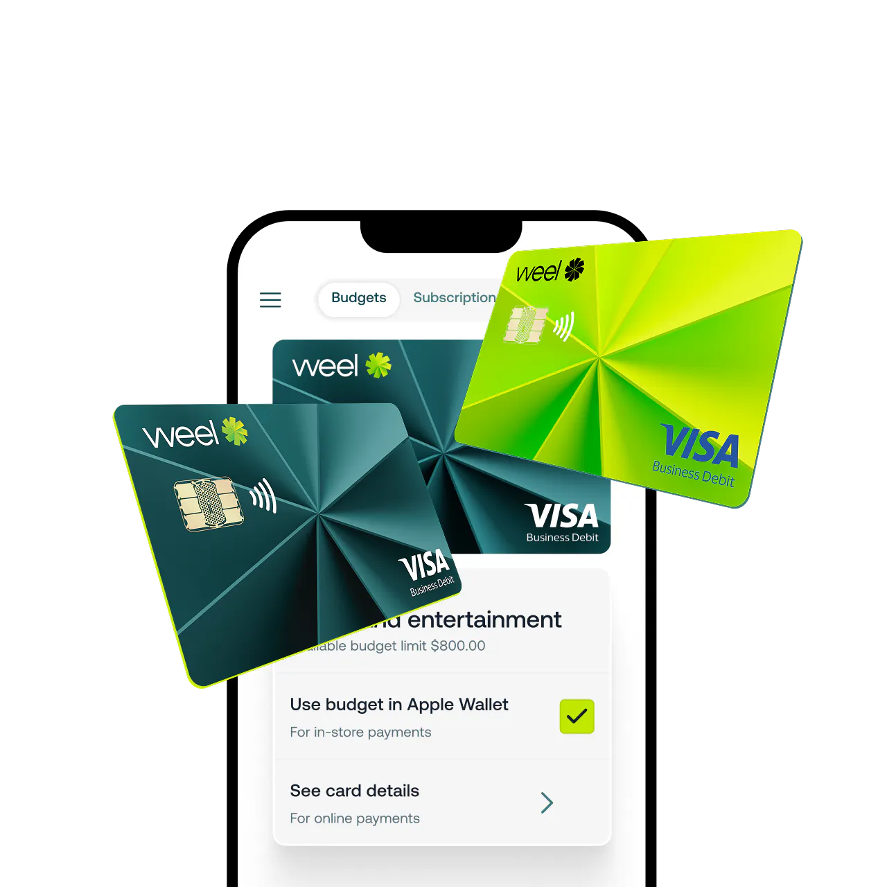 Business debit cards