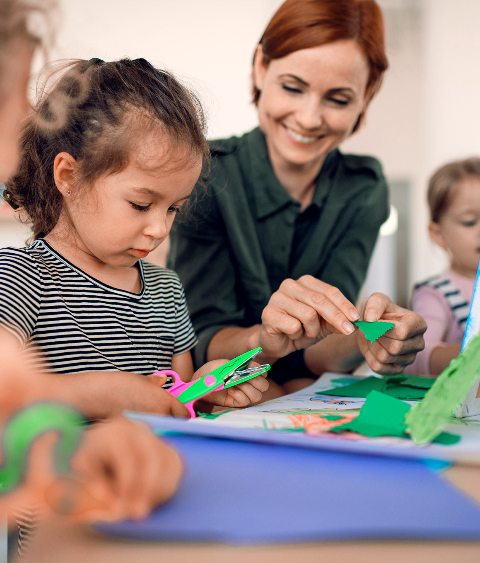 Child carer with child 