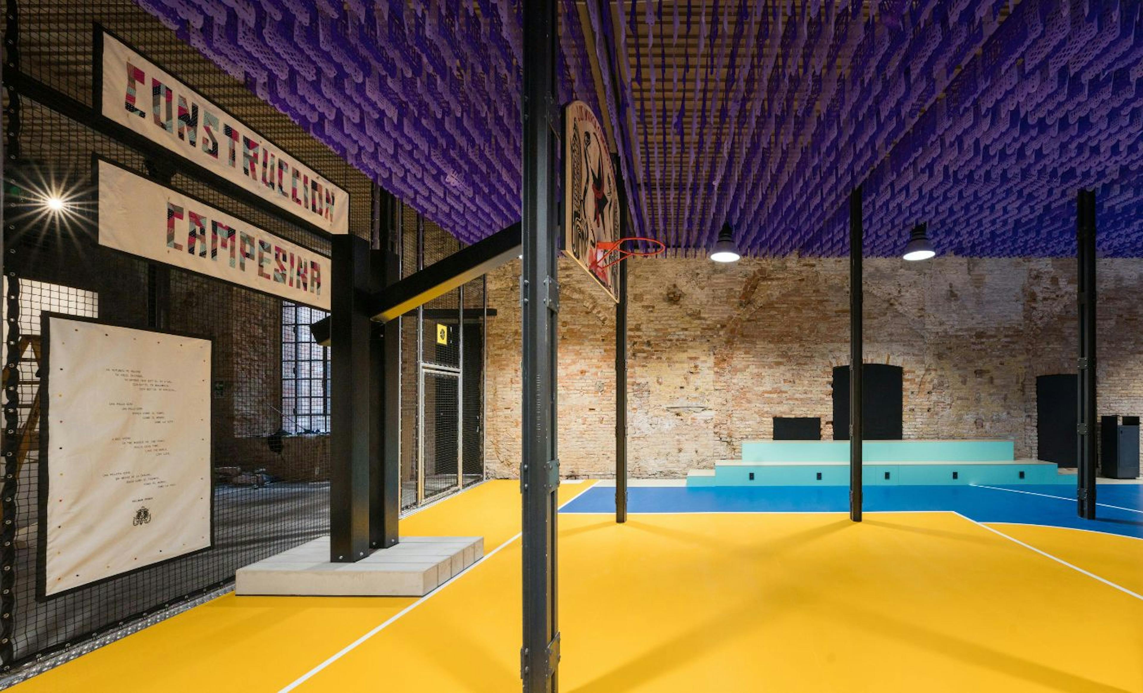 Exhibition project, Mexico Pavilion for Biennale Architecture on display at the Arsenale of Venice