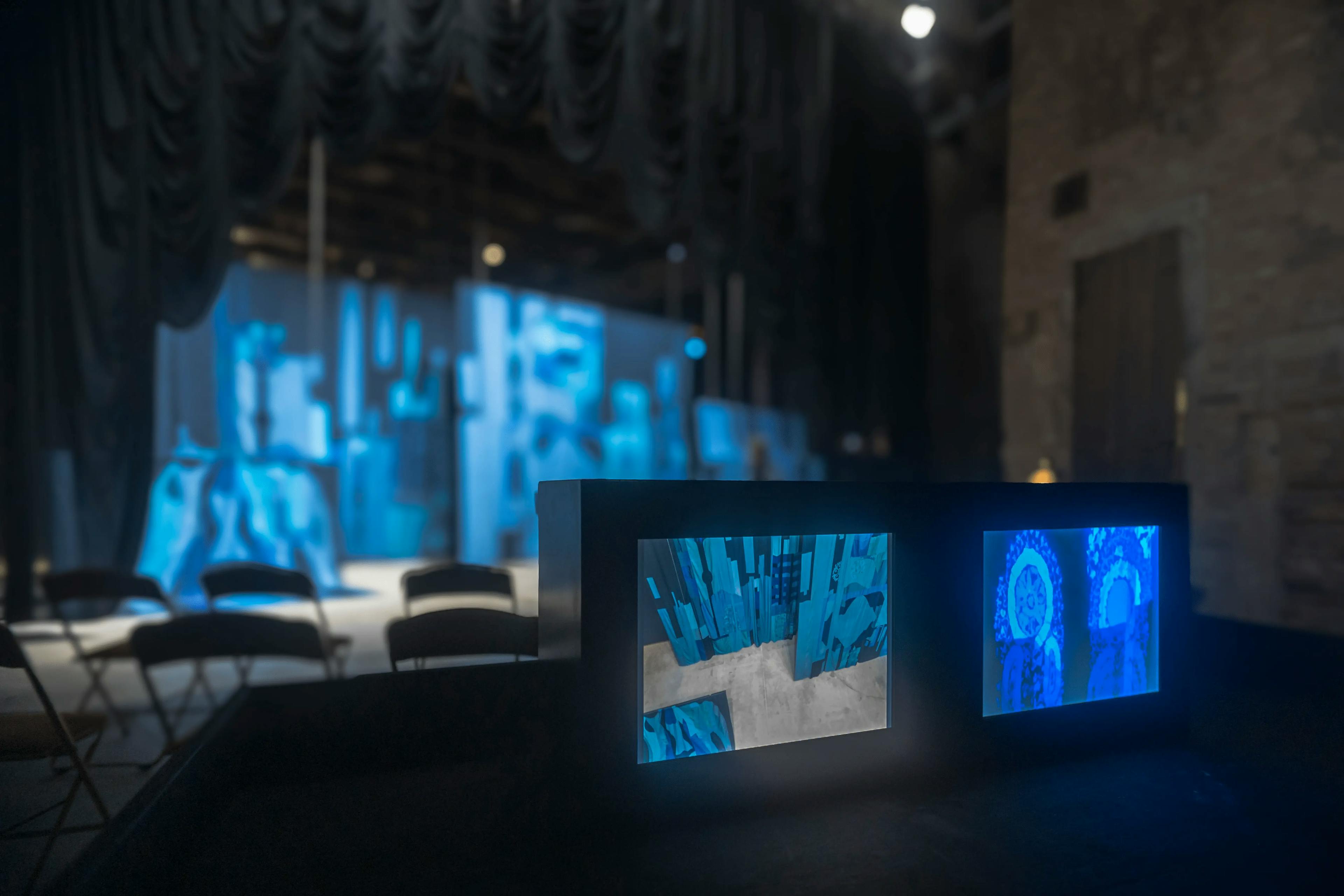 Installation part of the exhibition project of the Uzbekistan Pavilion for Biennale Arte 2024 on display at the Arsenale in Venice