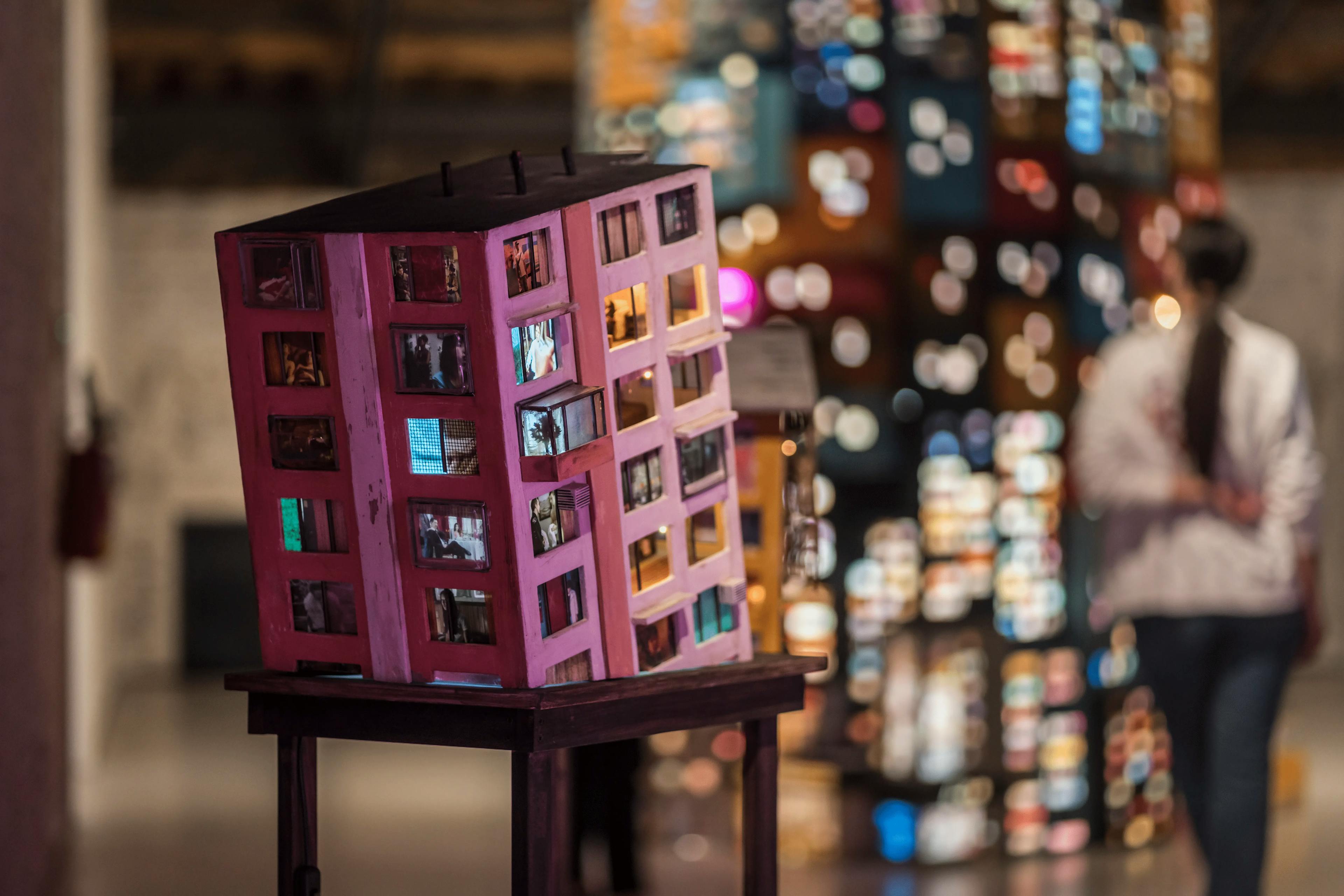 Installation part of the exhibition project About Us - Tracey Snelling for The Human Safety Net on display at the Procuratie Vecchie of Venice