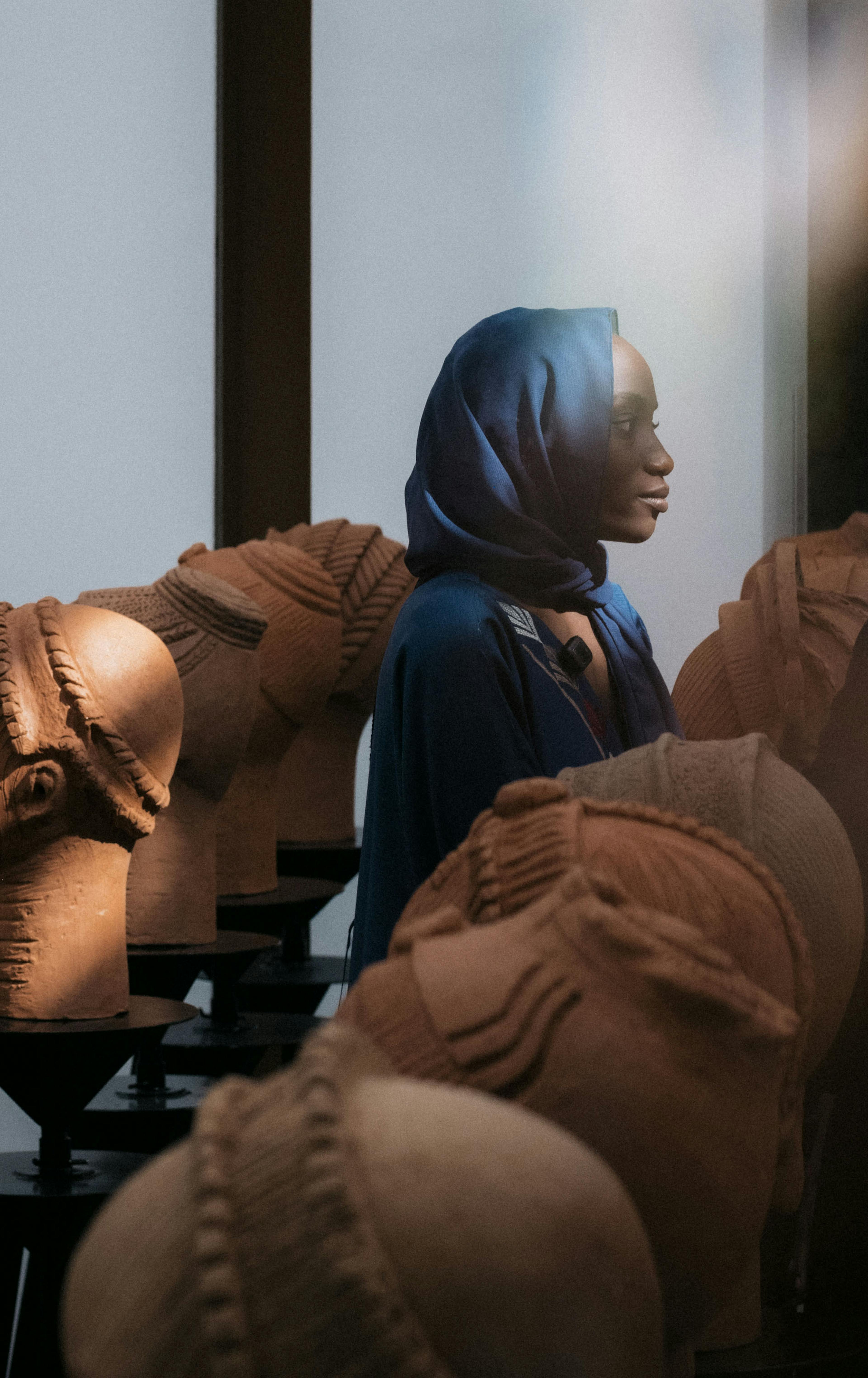 'Statues Also Breathe' Exhibition view photo by James Stapleton