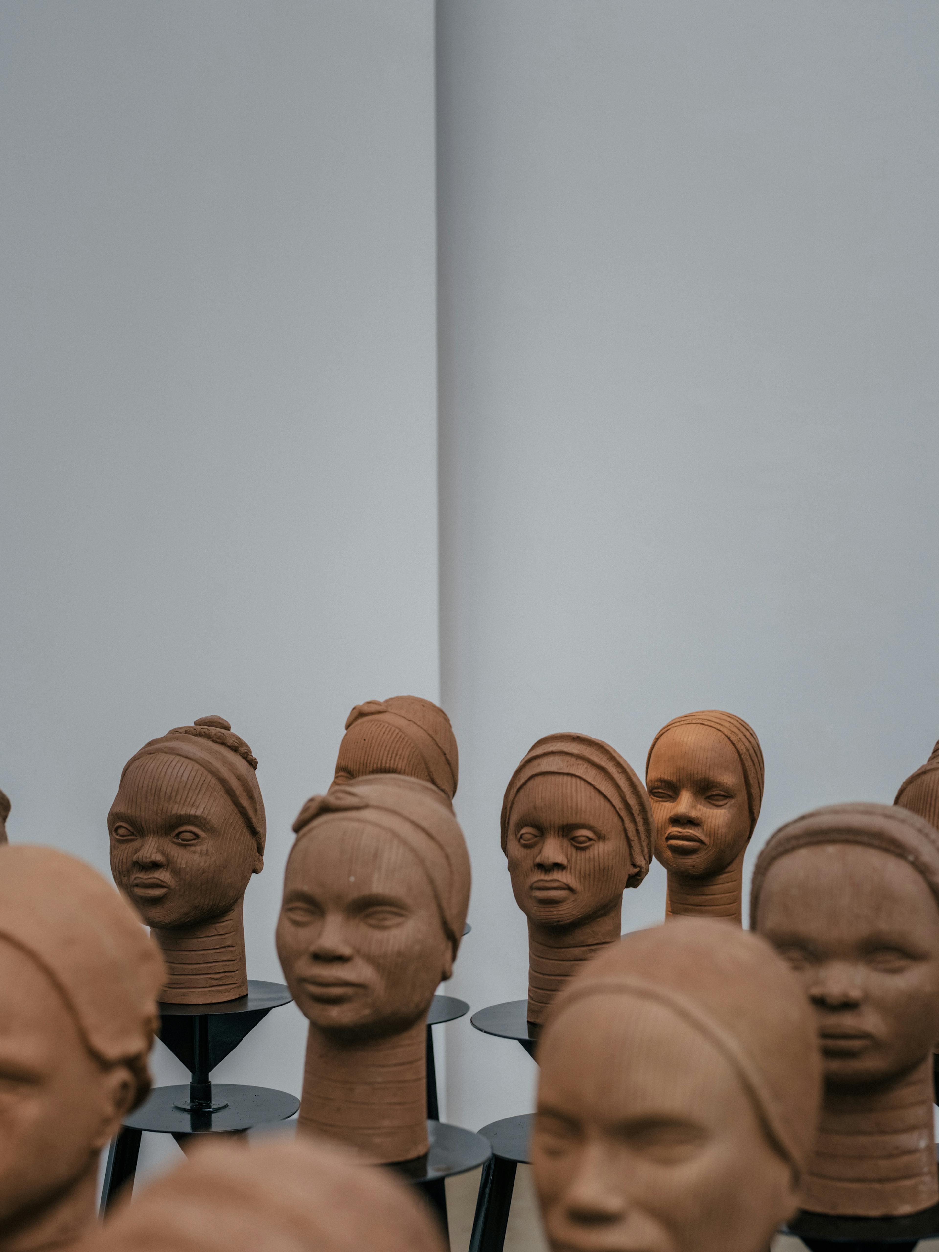 'Statues Also Breathe' Exhibition view photo by James Stapleton