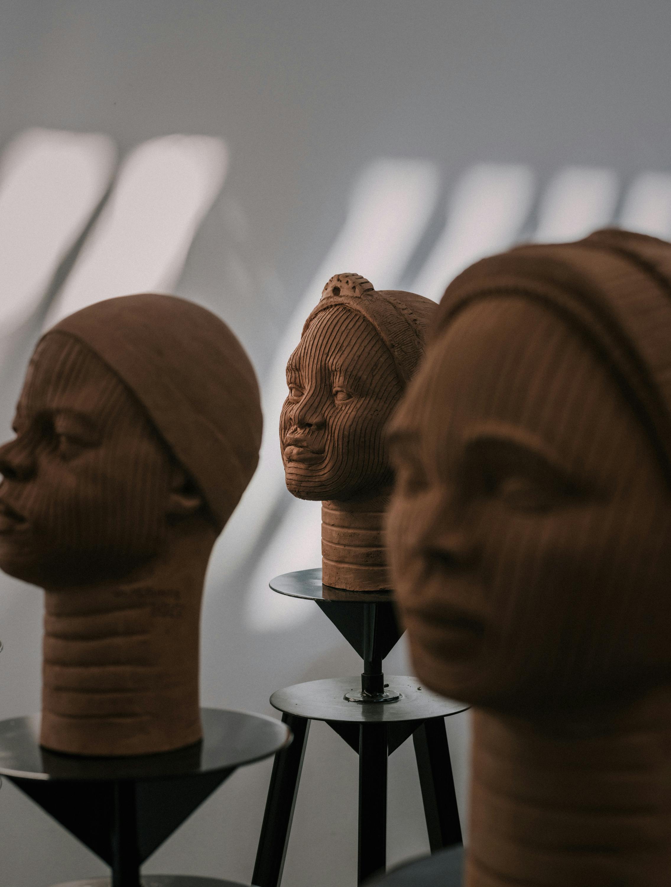 'Statues Also Breathe' Exhibition view photo by James Stapleton