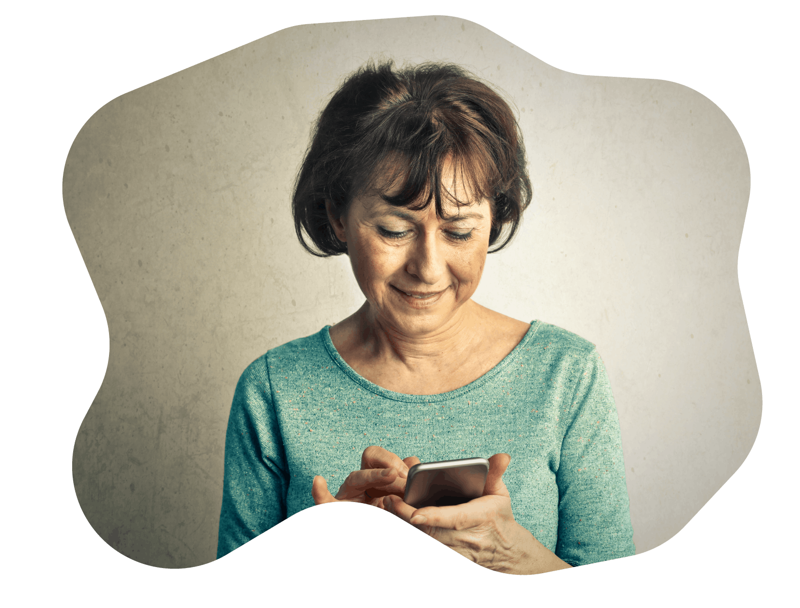 Femme vit avec la Leucémie Lymphoïde Chronique