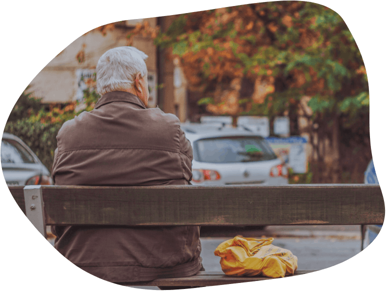 Homme vit avec le cancer de la prostate 
