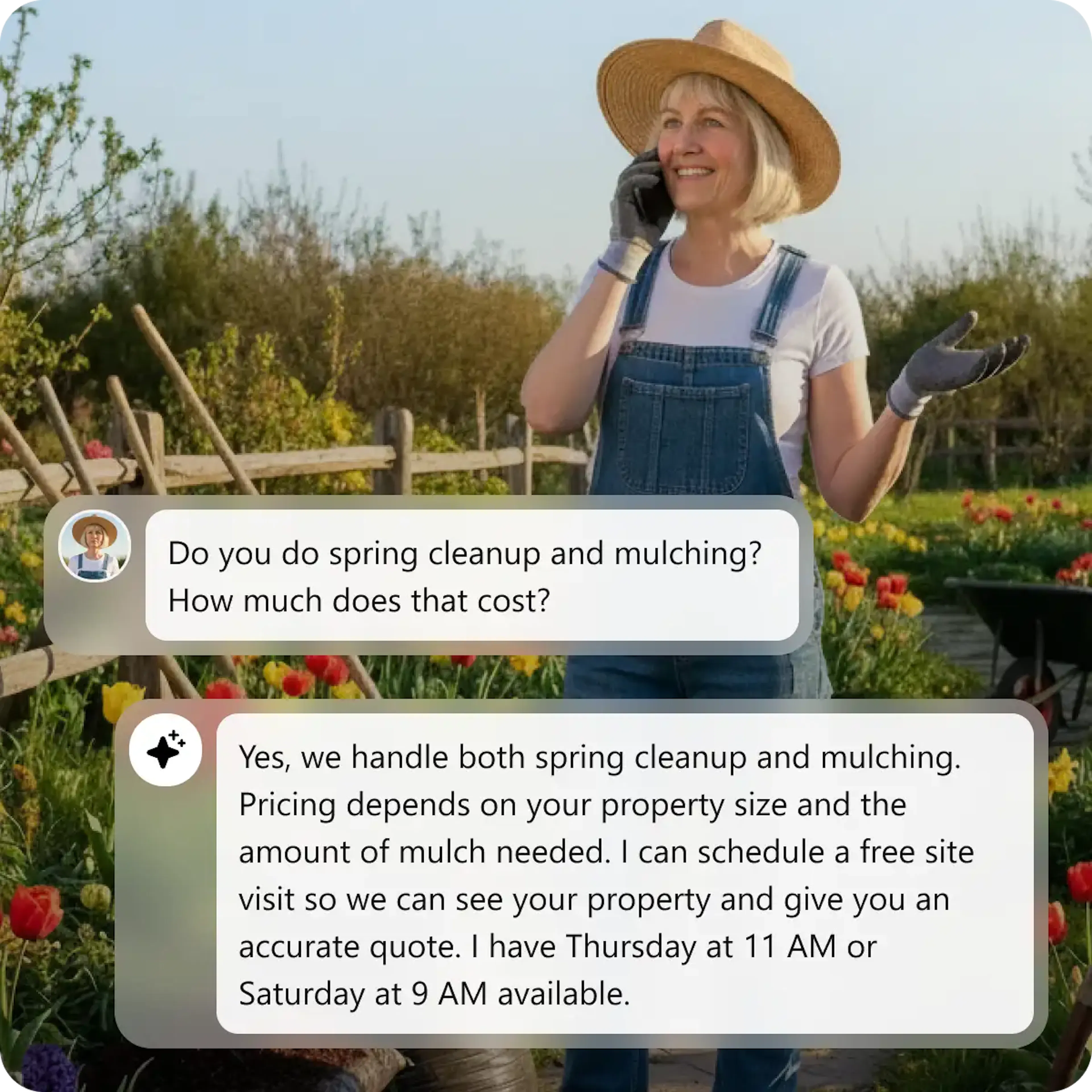 Handles Quote Requests & Scheduling