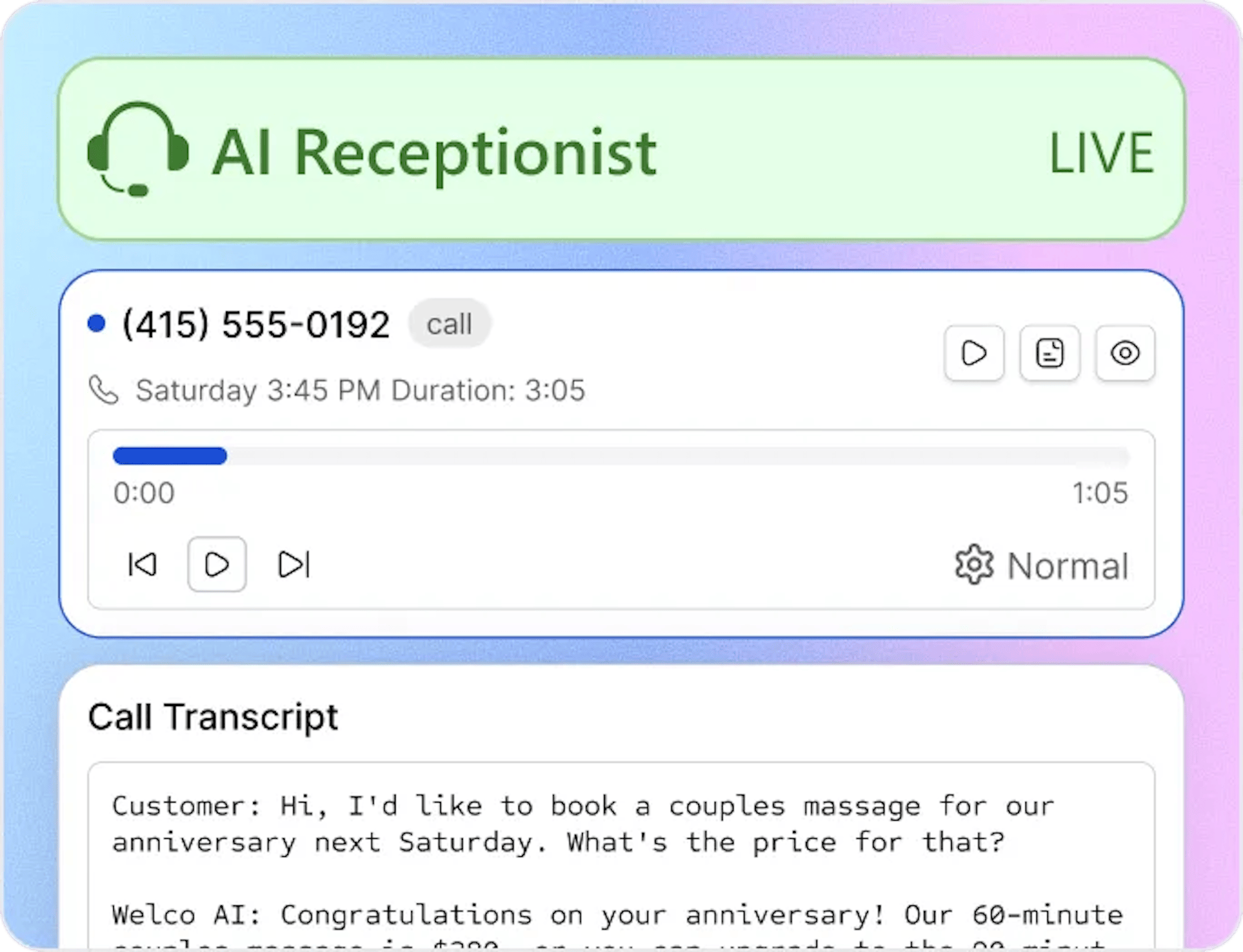Start Capturing Community Calls