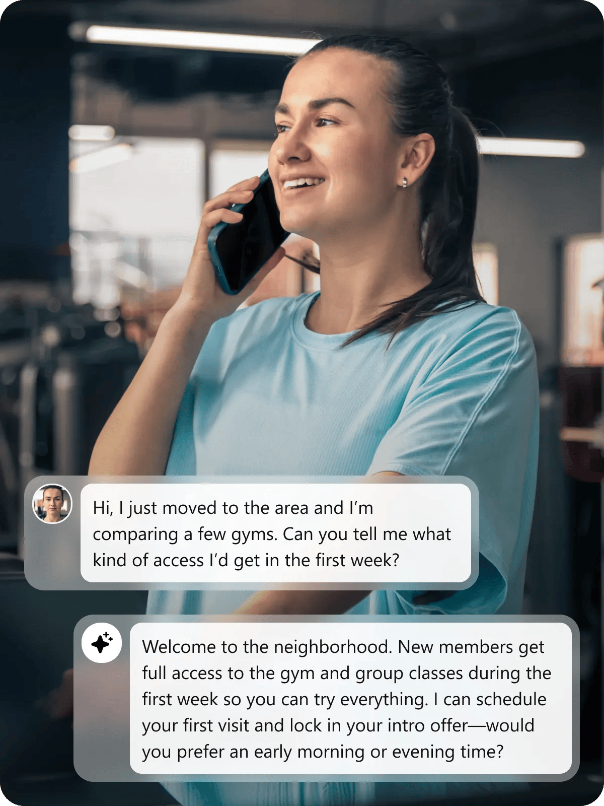Gym Answering Service With 24_7 AI Receptionist