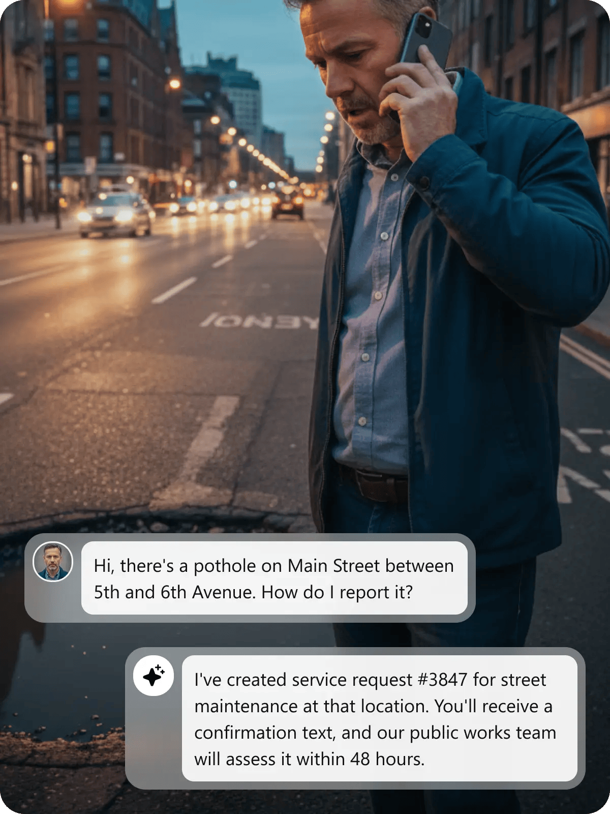 AI Non-Emergency Government Helplines Answering Service With Built‑In AI Receptionist