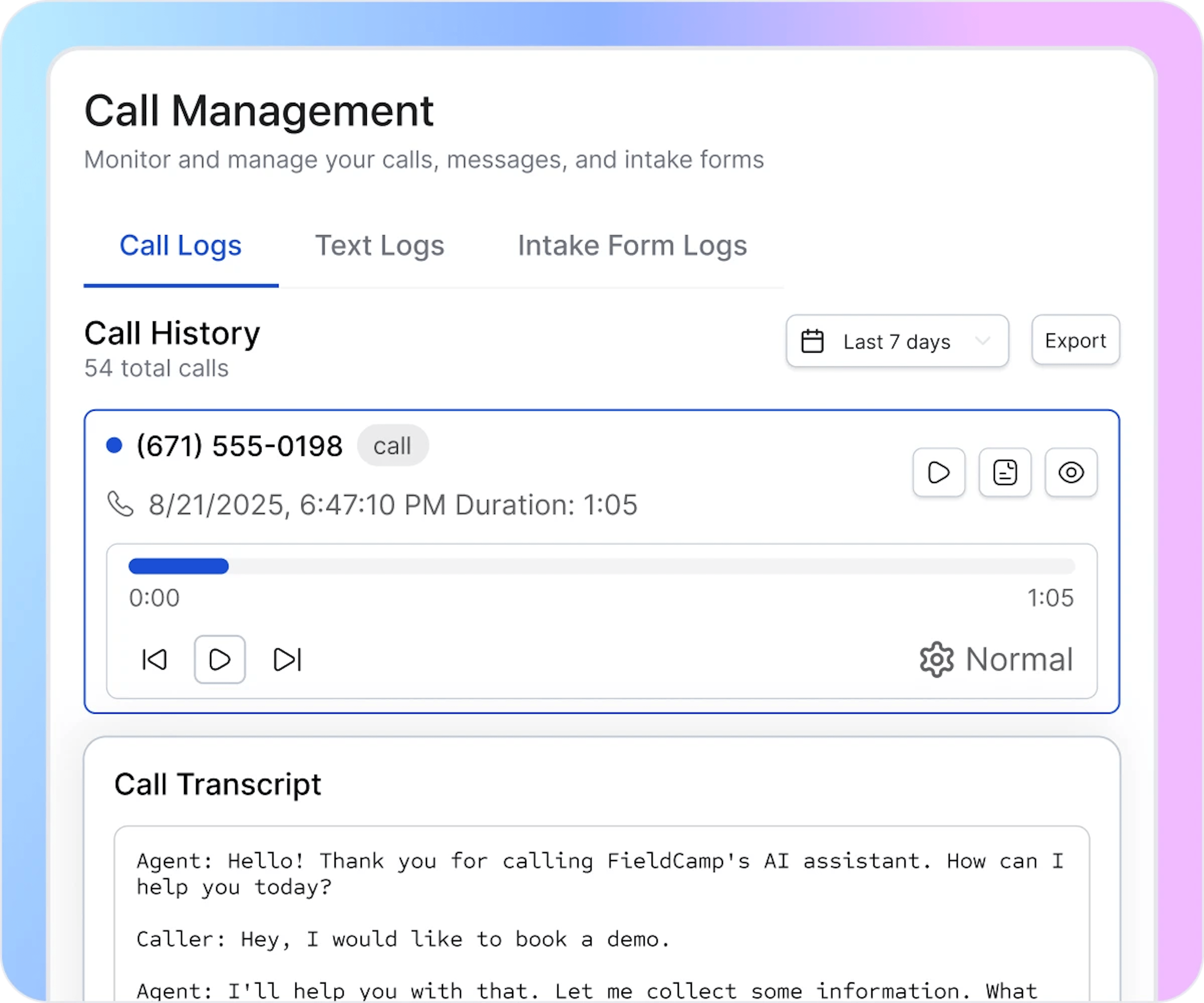 Step 3_ Review Pre-Transfer Call Details