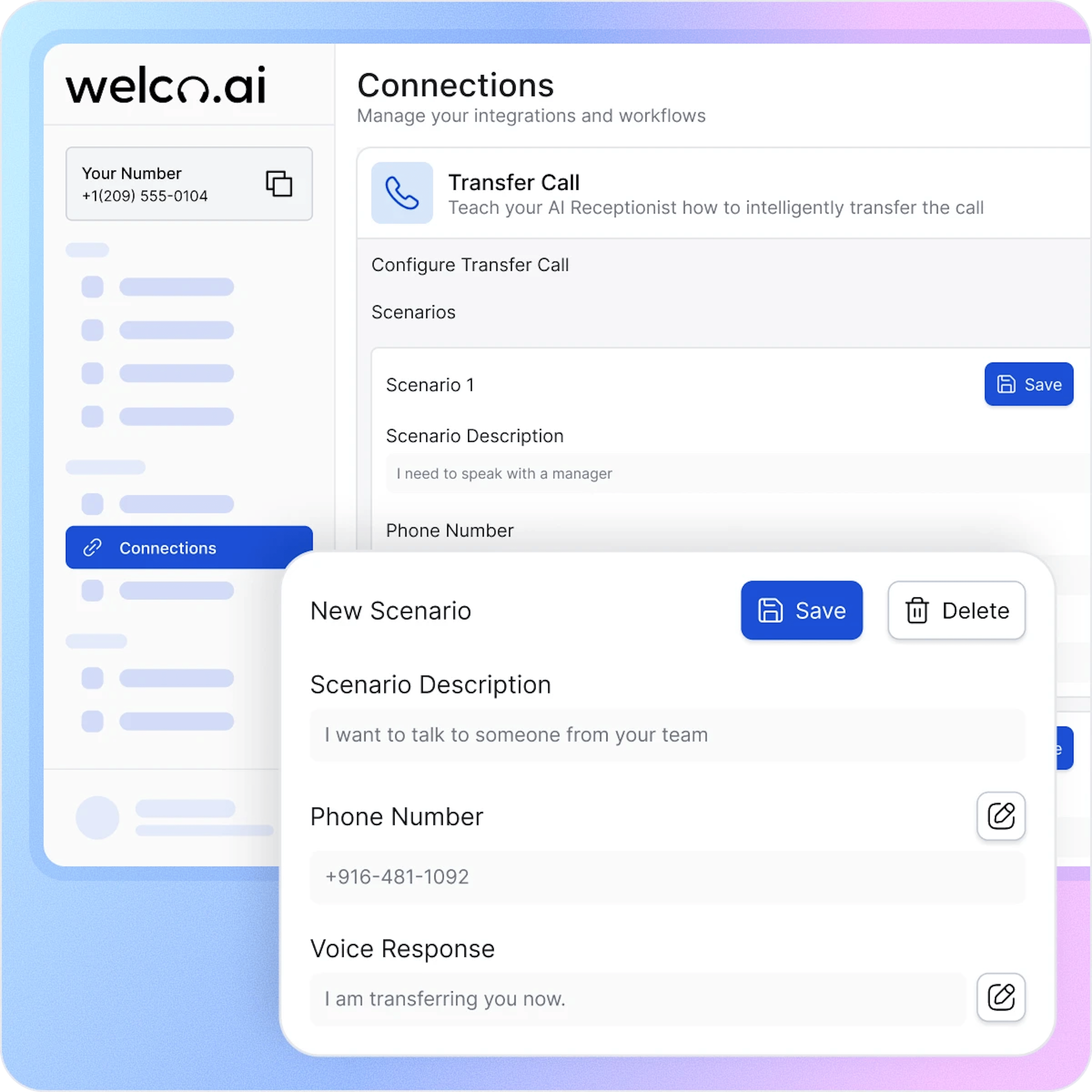 Live Call Transfer With AI Receptionist