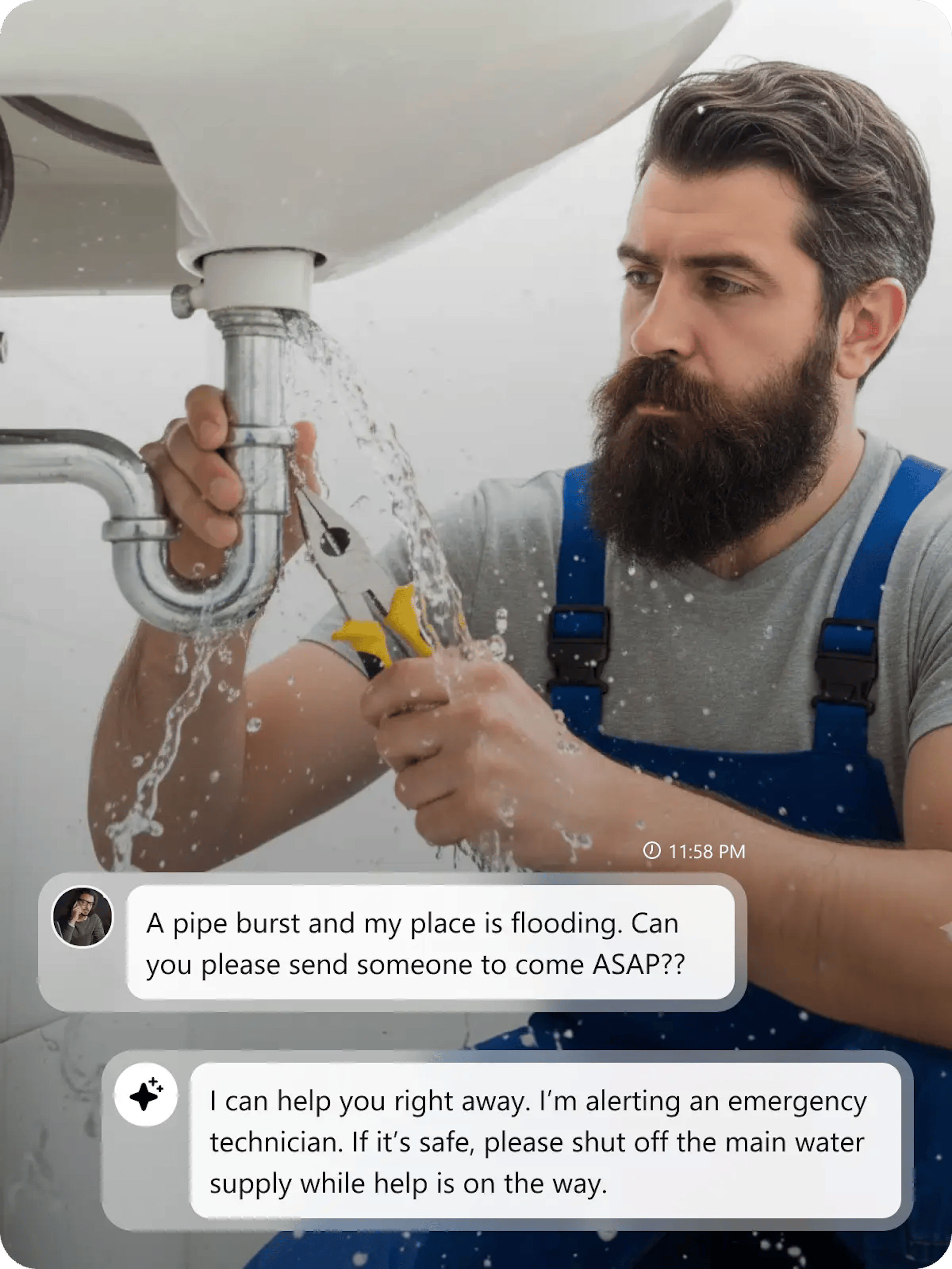 AI Plumbing Answering Service With Built‑In AI Receptionist