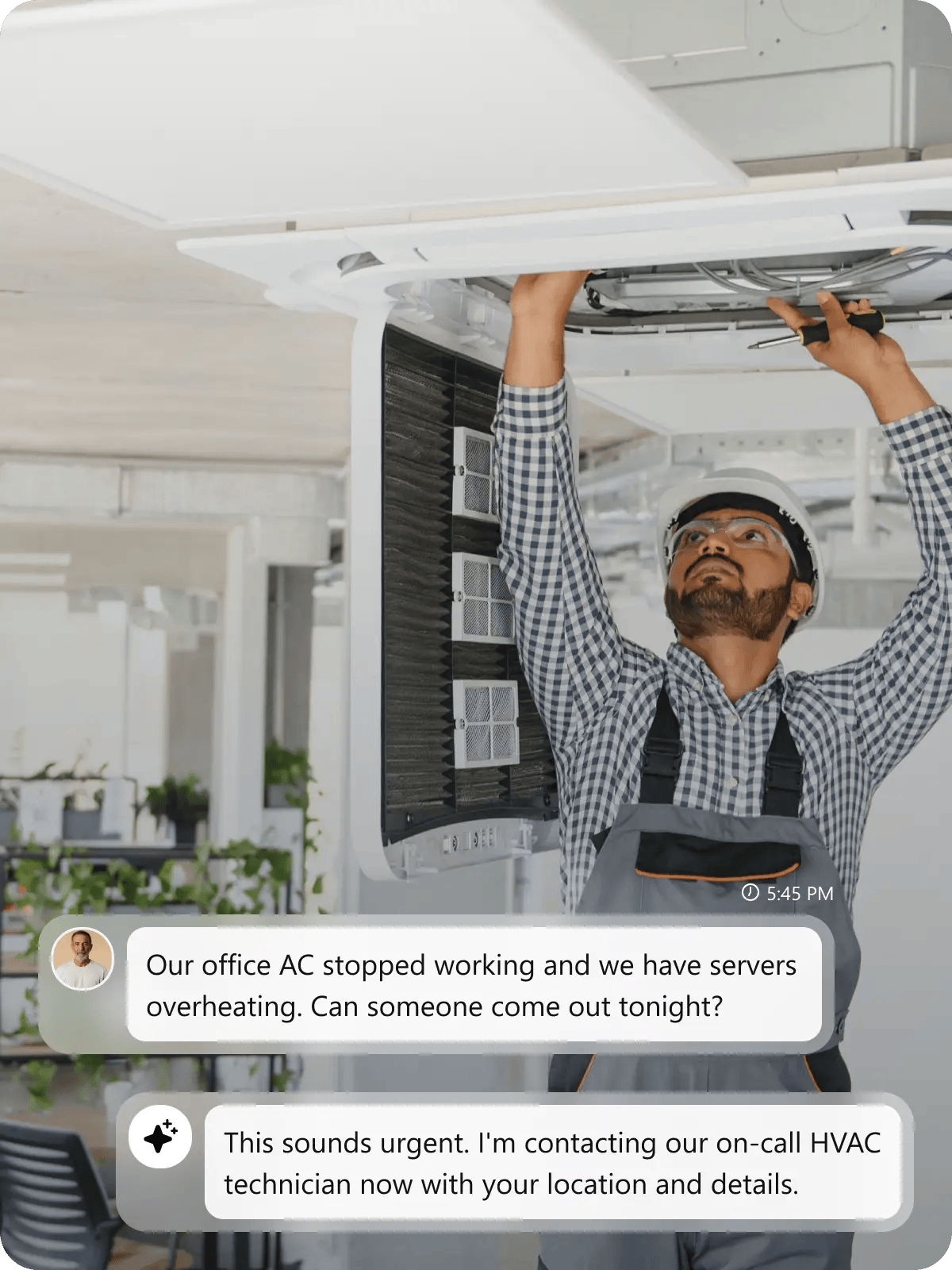 AI Contractor Answering Service With Built‑In AI Receptionist