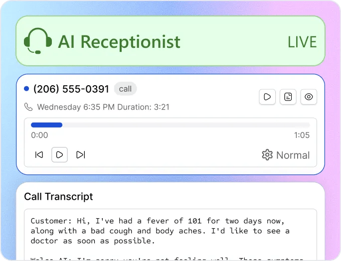 Start Capturing Patient Calls