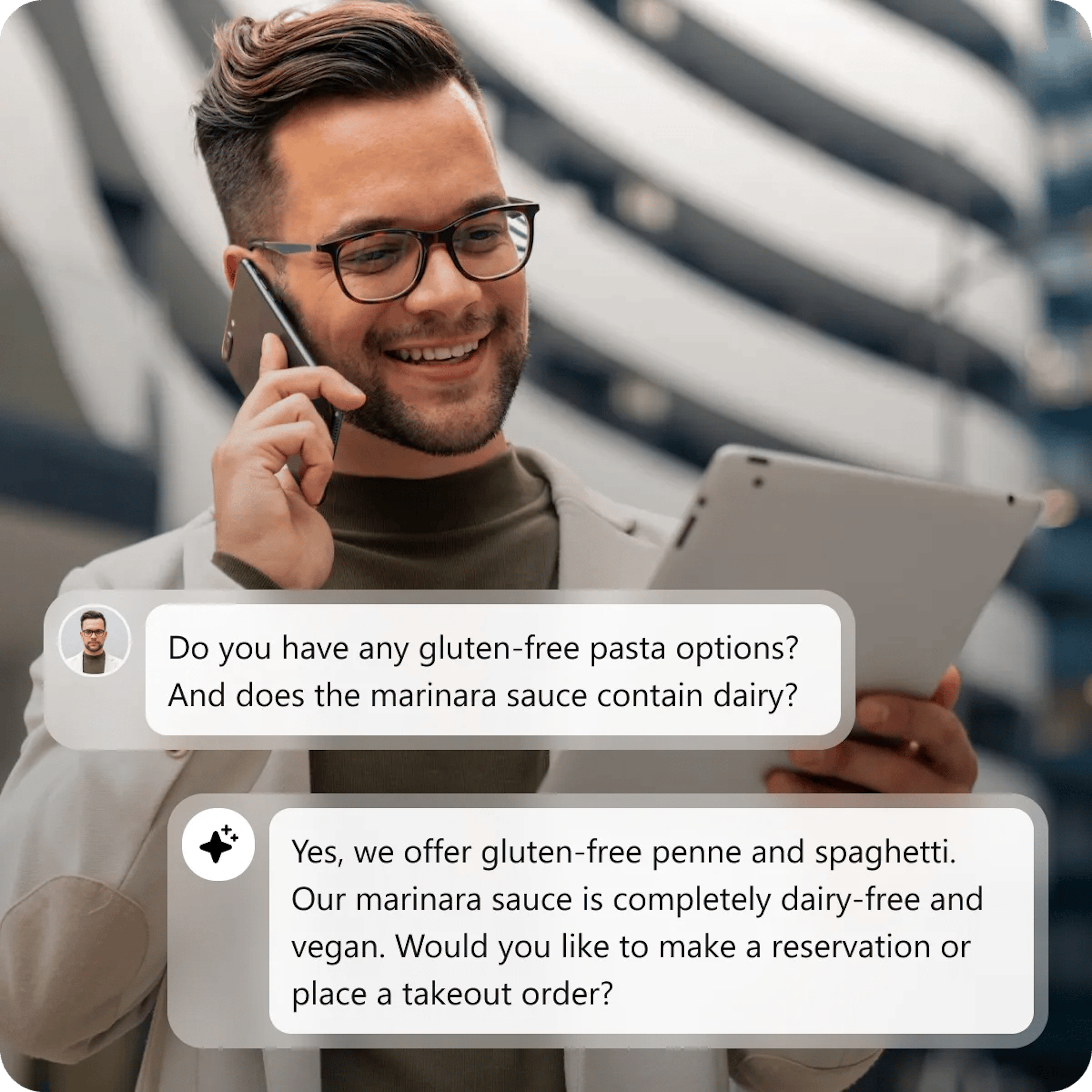 Answer Menu Questions Instantly From Your Knowledge Base