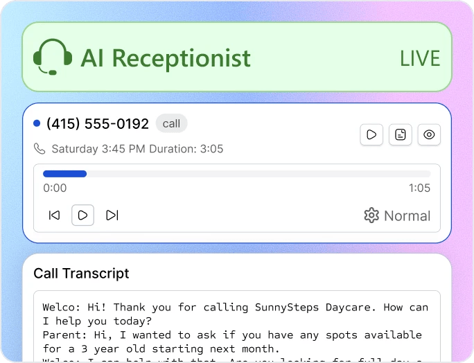 Start Answering Calls and Booking Tours