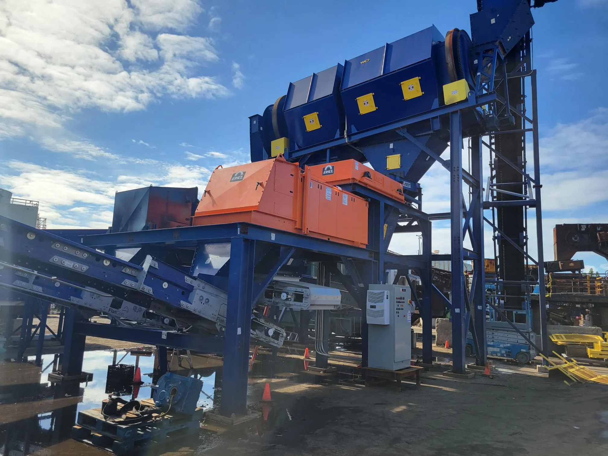 Dynamic pulley separator
