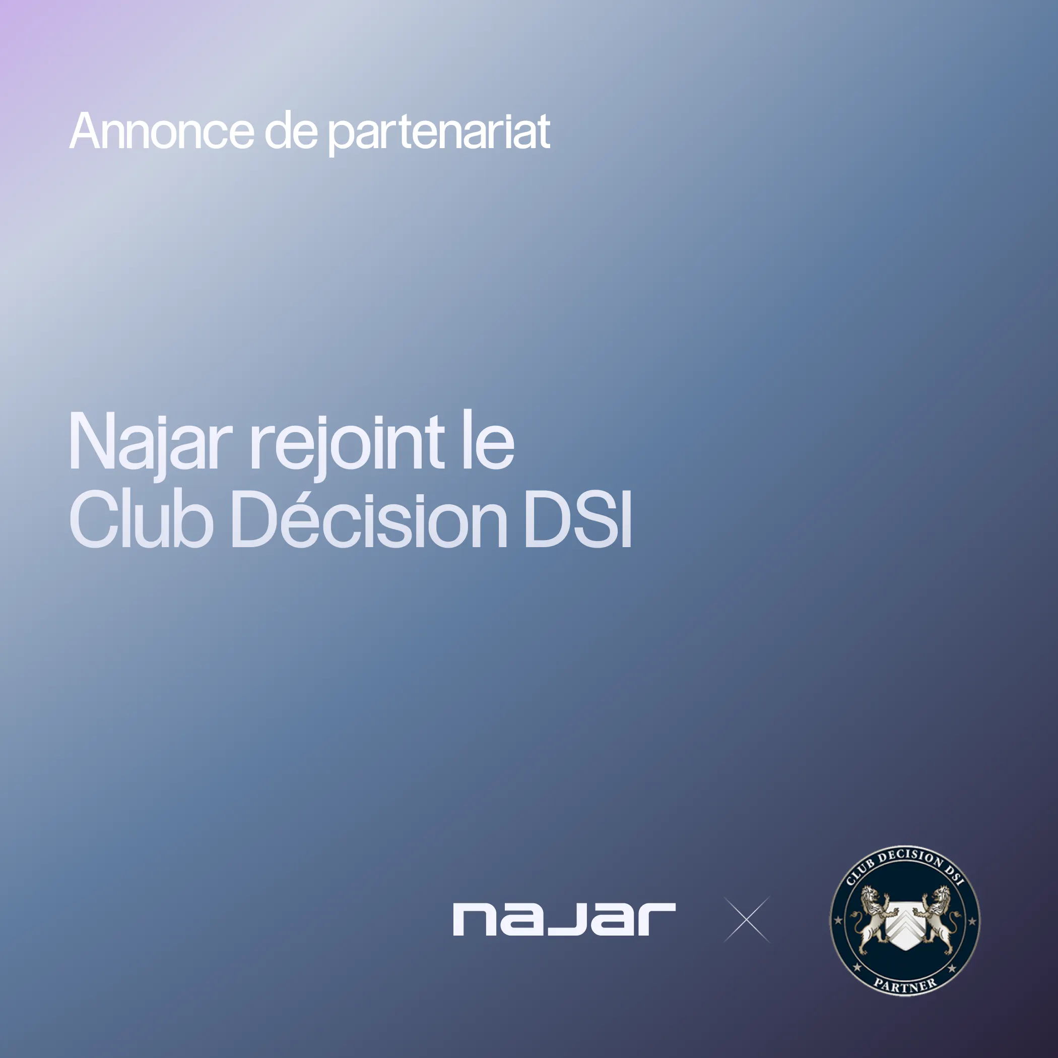 Najar rejoint le Club Décision DSI