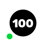 100 cloud logo