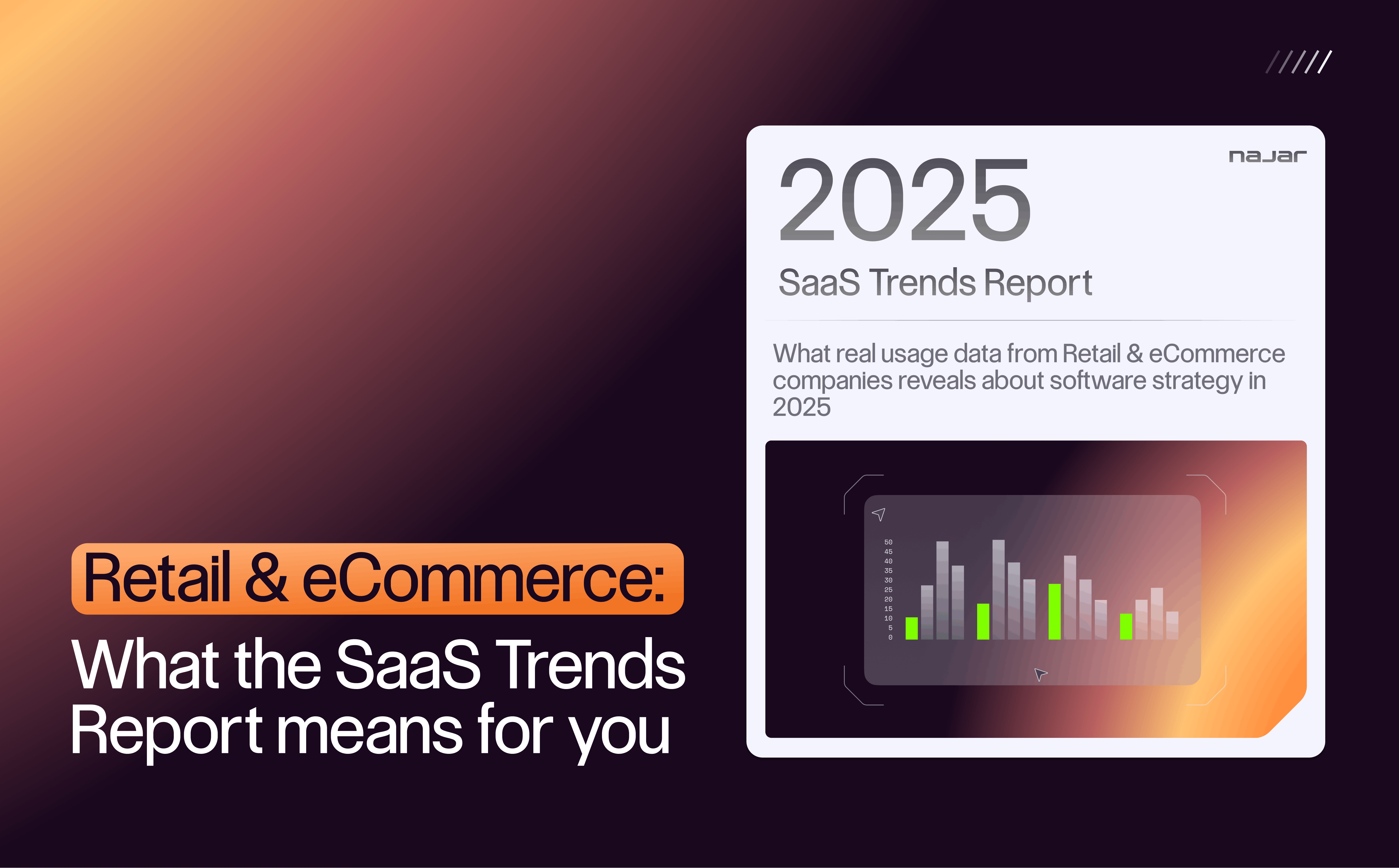 Retail & eCommerce: What the 2025 SaaS Trends Report means for you