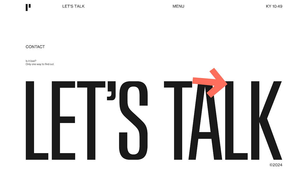 Heights Agency let's talk footer