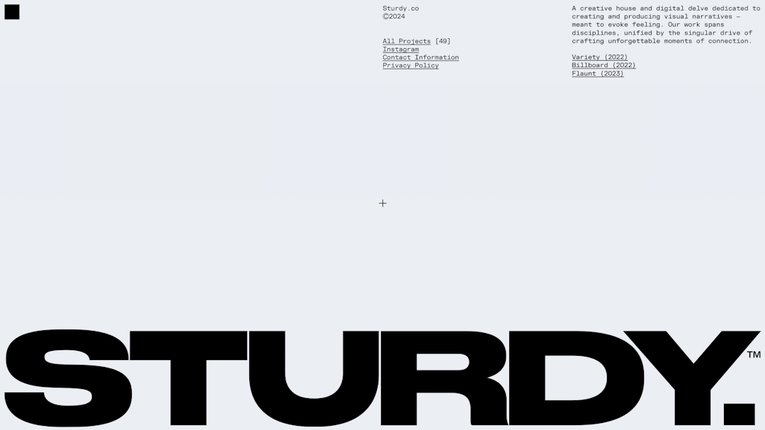 Sturdy footer image
