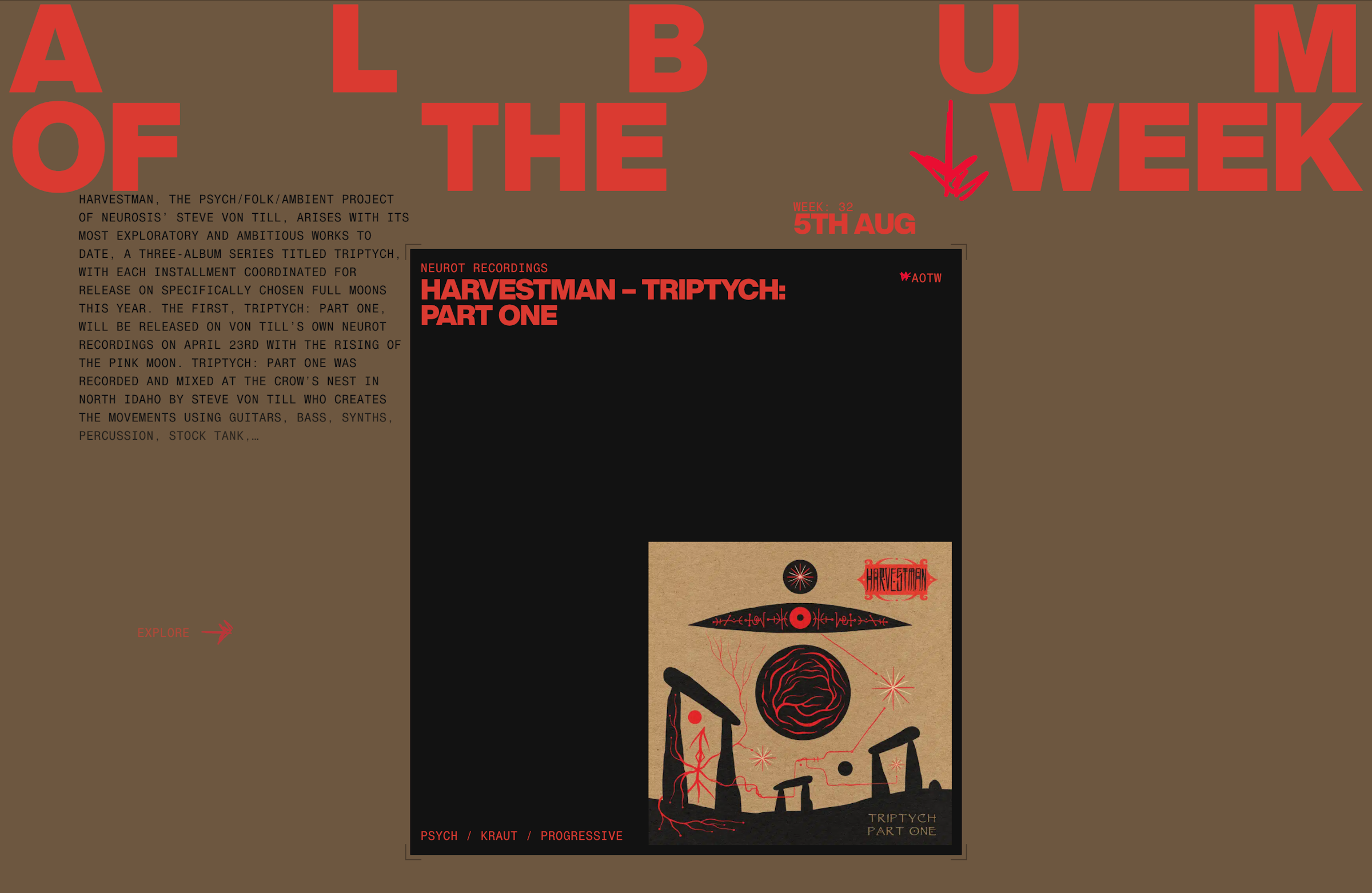 The Blimp Album of the week