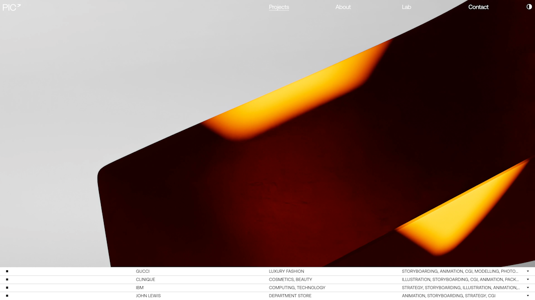 Studio PIC Projects page