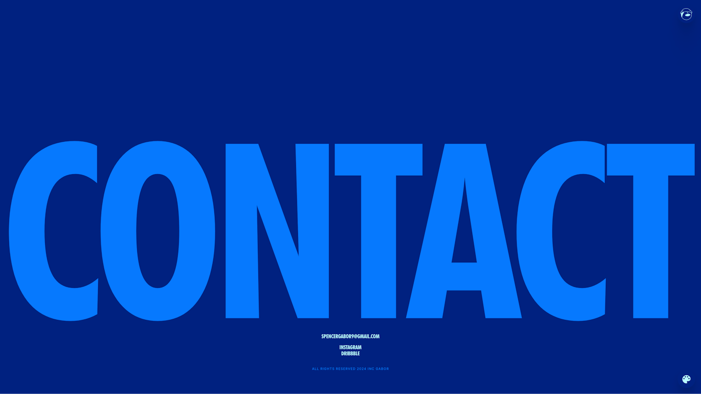Spencer Gabor contact footer