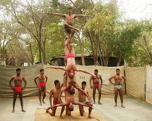 Malakamb Team of the Bombay Sappers