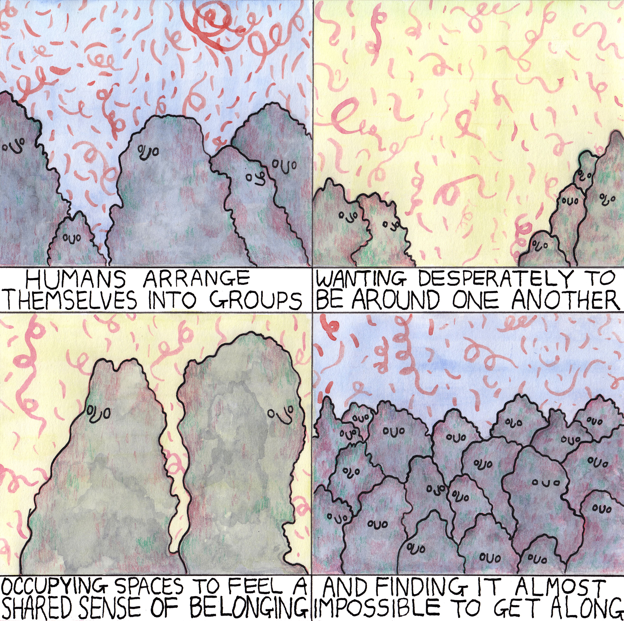 Groups comic by Rob Bidder