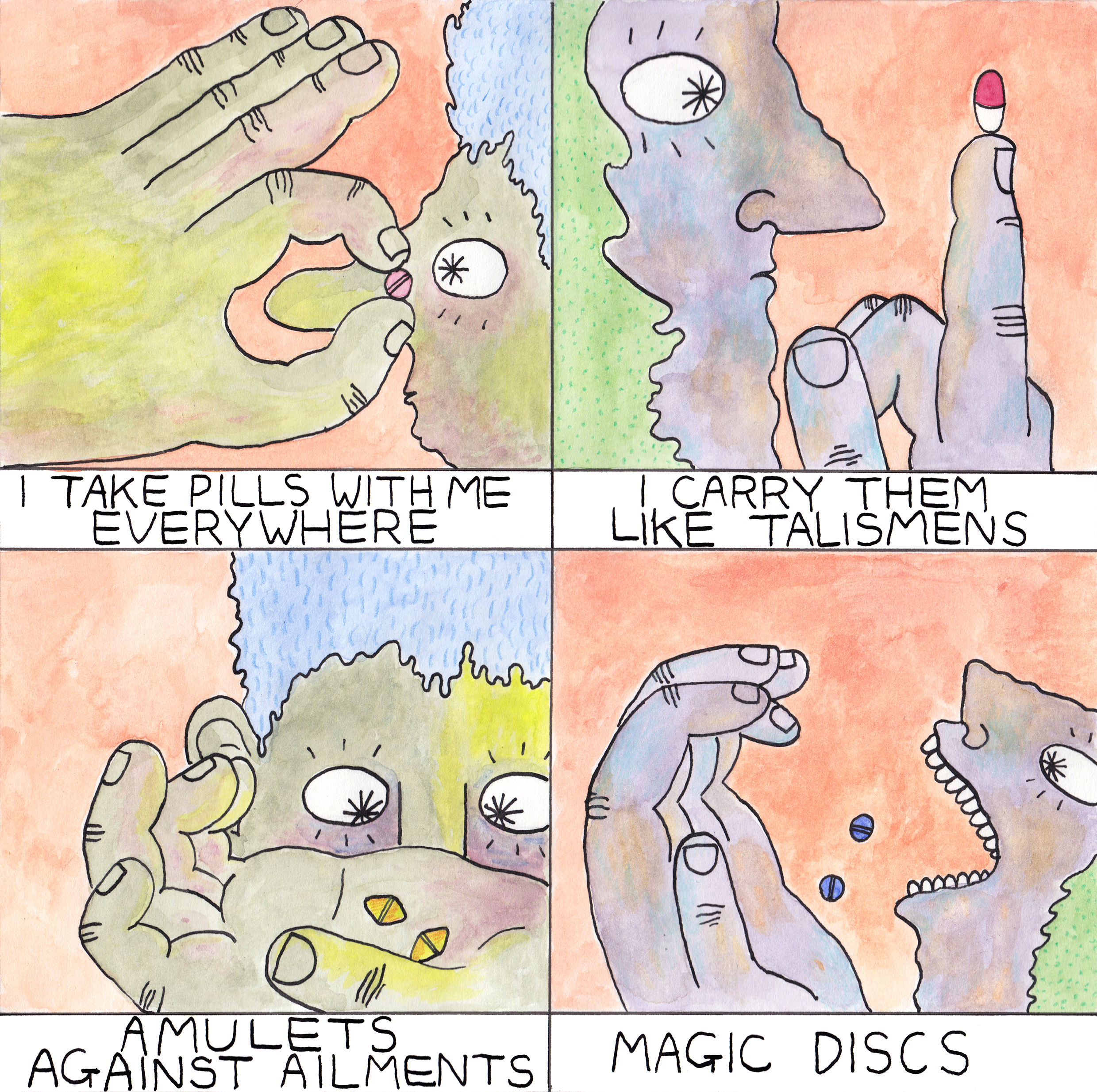 Pills comic by Rob Bidder