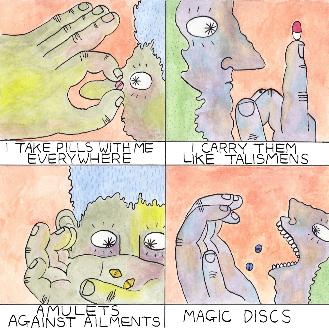 Pills comic by Rob Bidder