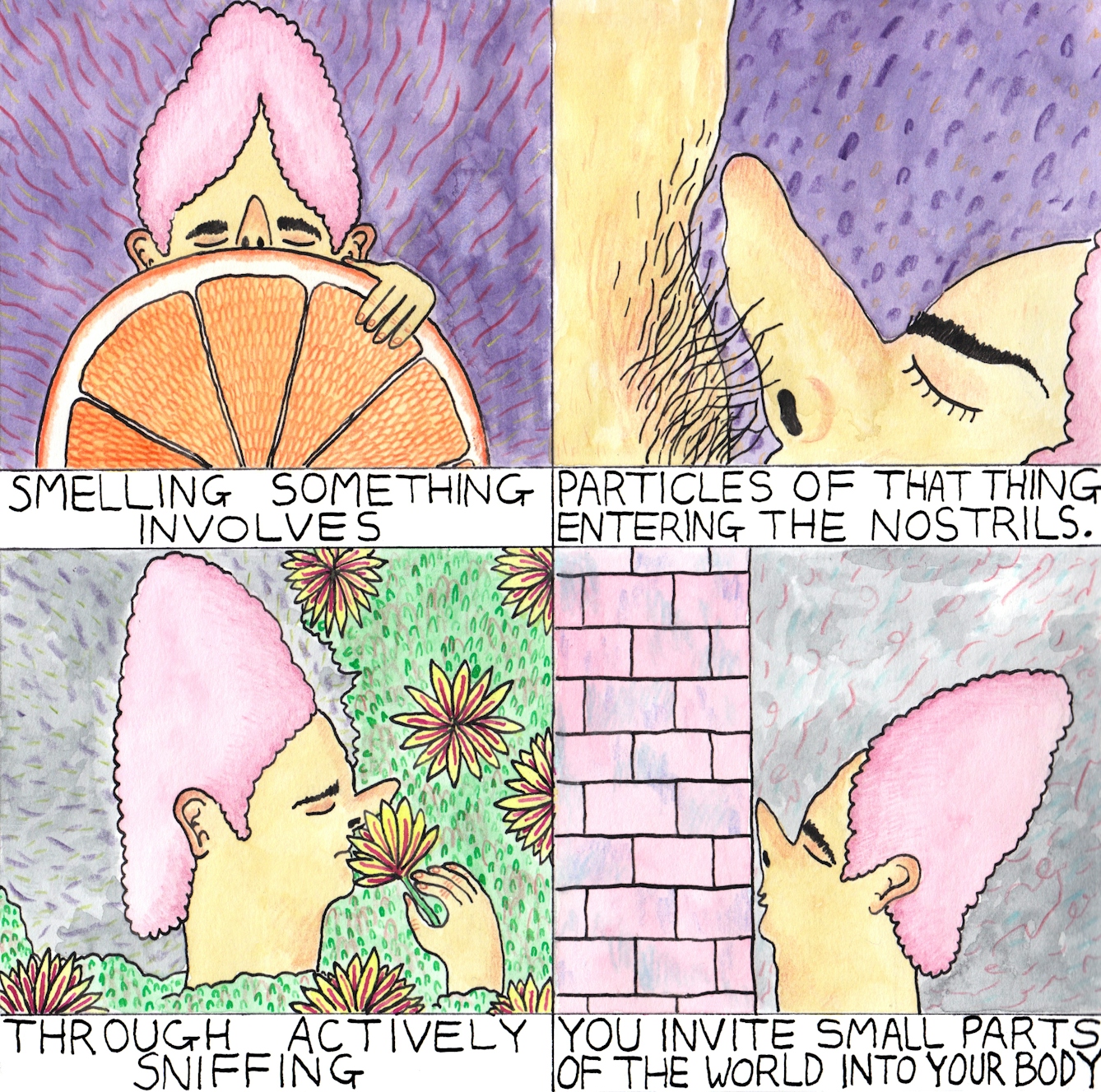 Smell webcomic by Rob Bidder