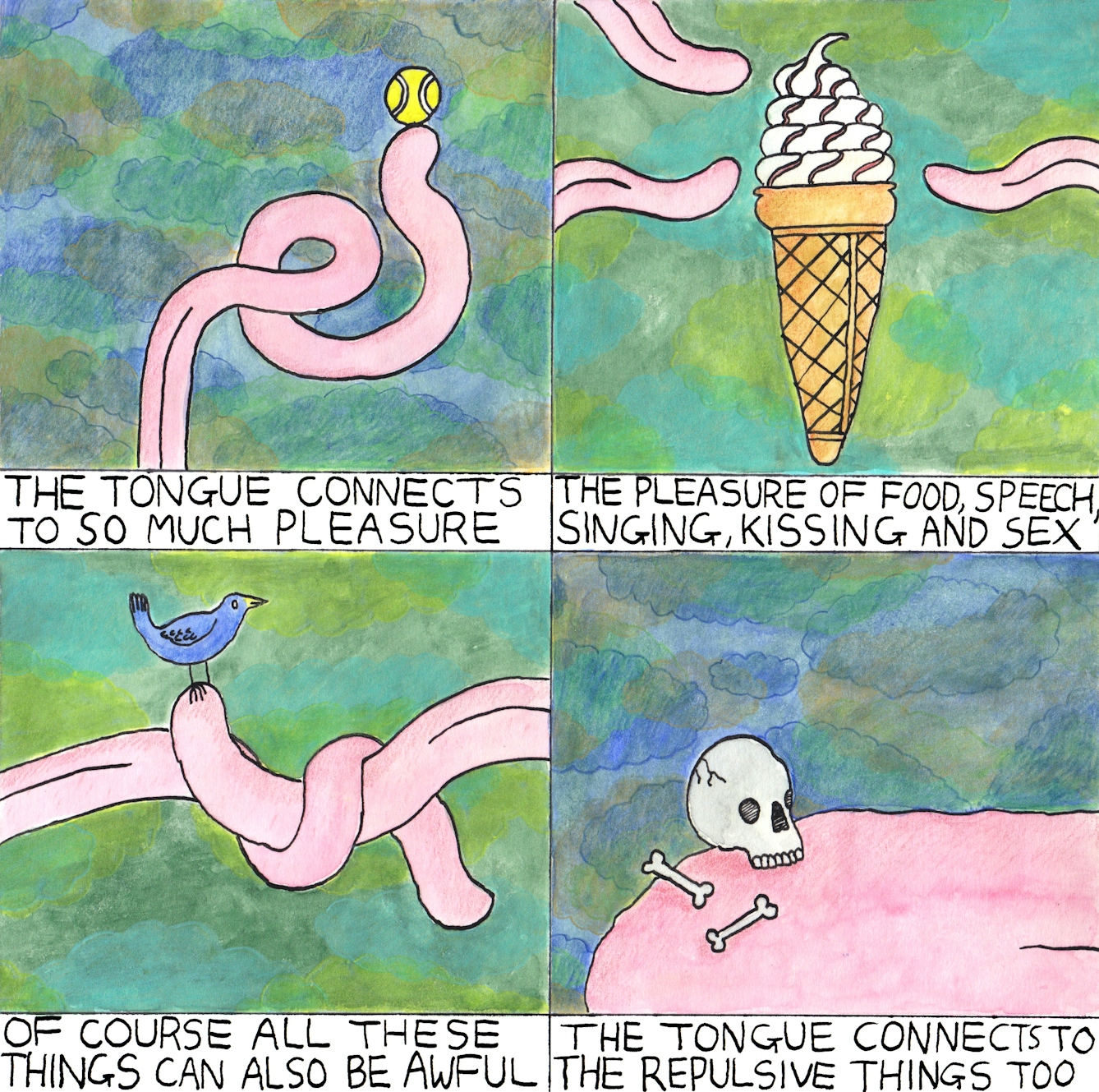Tongue comic by Rob Bidder