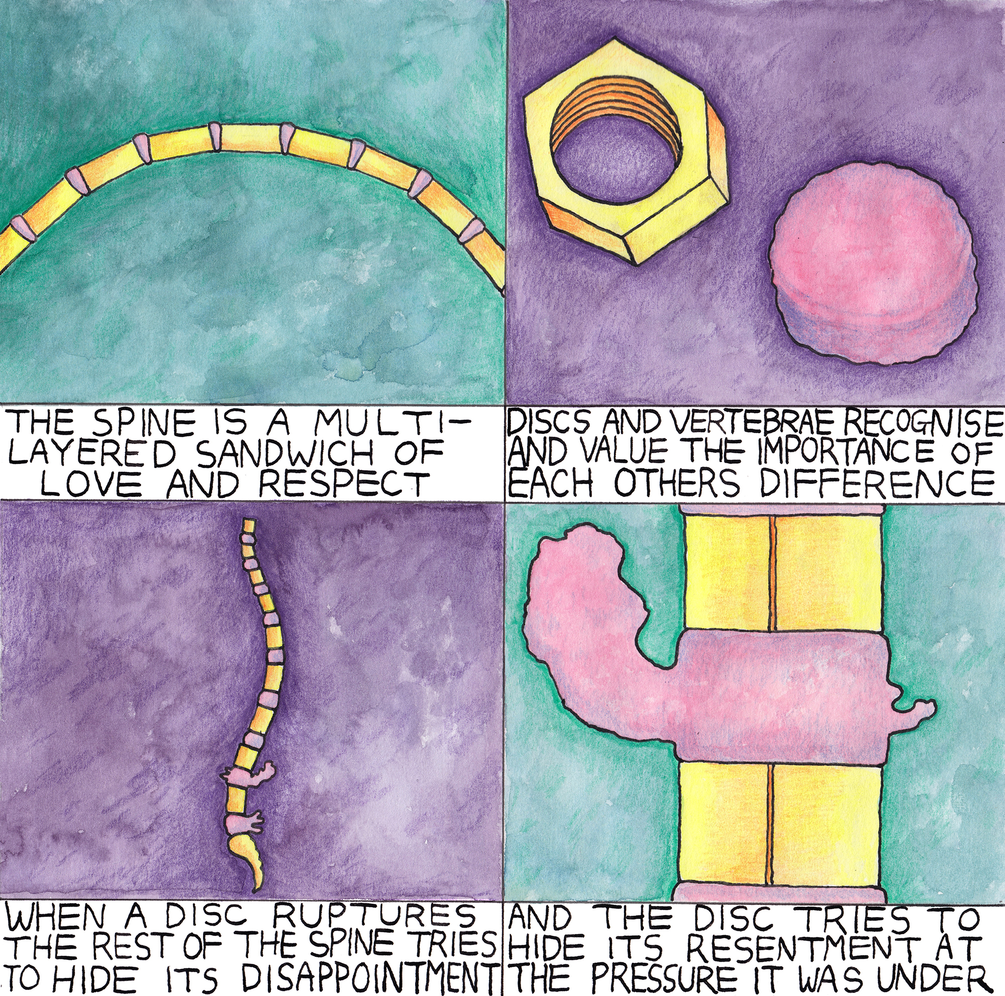 Spine webcomic by Rob Bidder