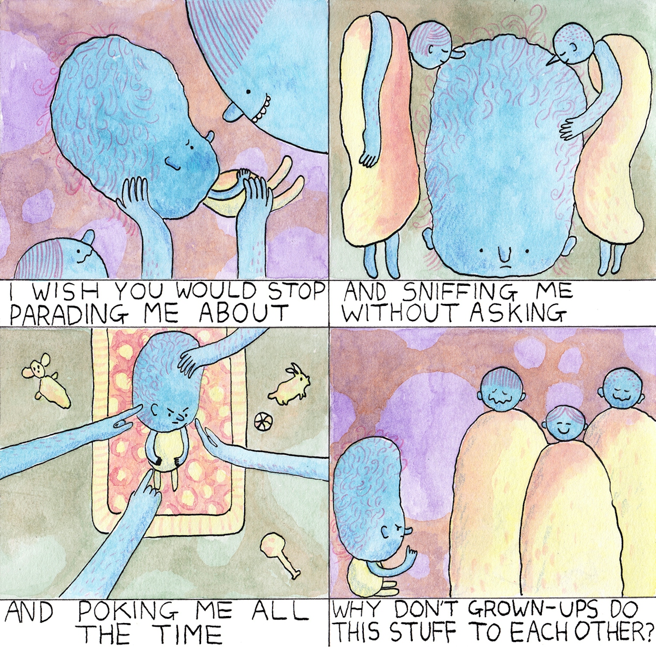 Infant comic by Rob Bidder