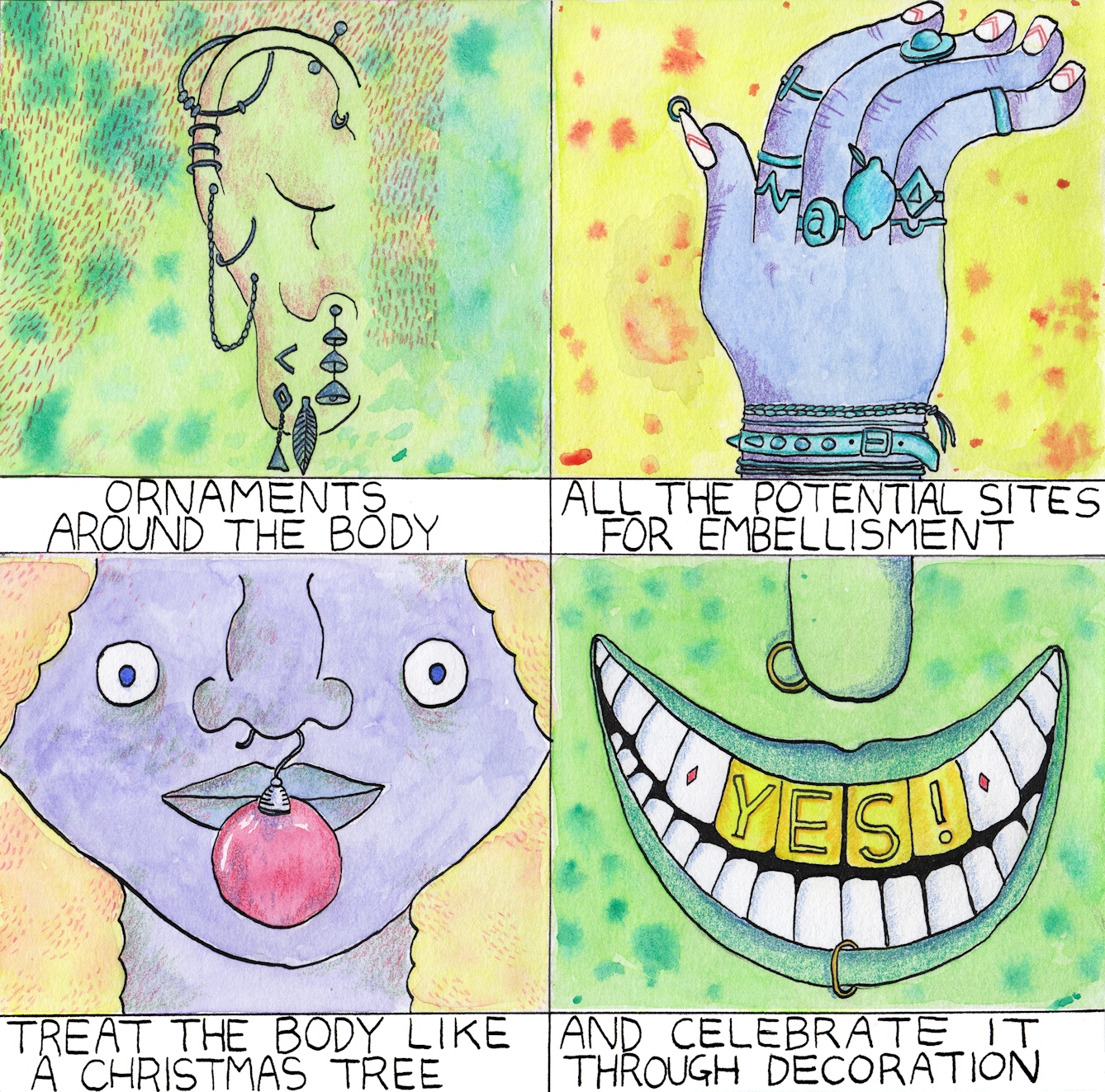 Ornaments comic by Rob Bidder