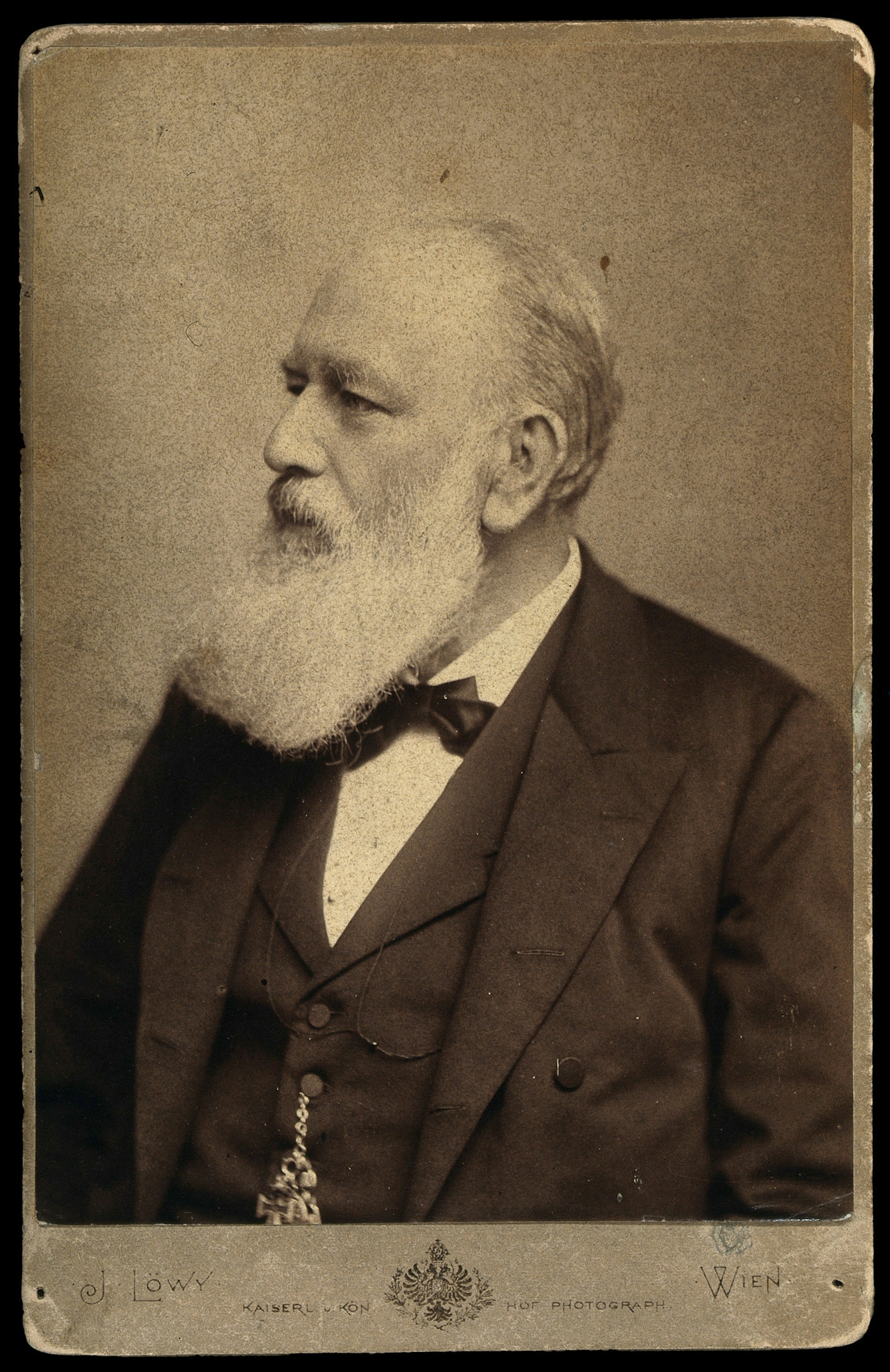 Black and white photograph of Christian Albert Theodor Billroth. 