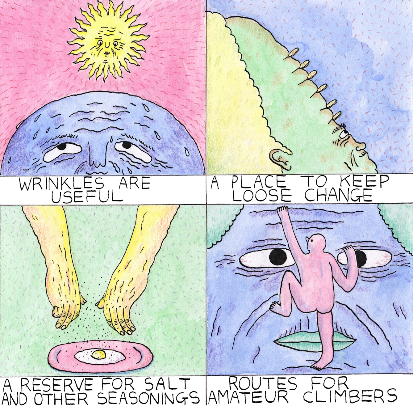 Wrinkles comic by Rob Bidder
