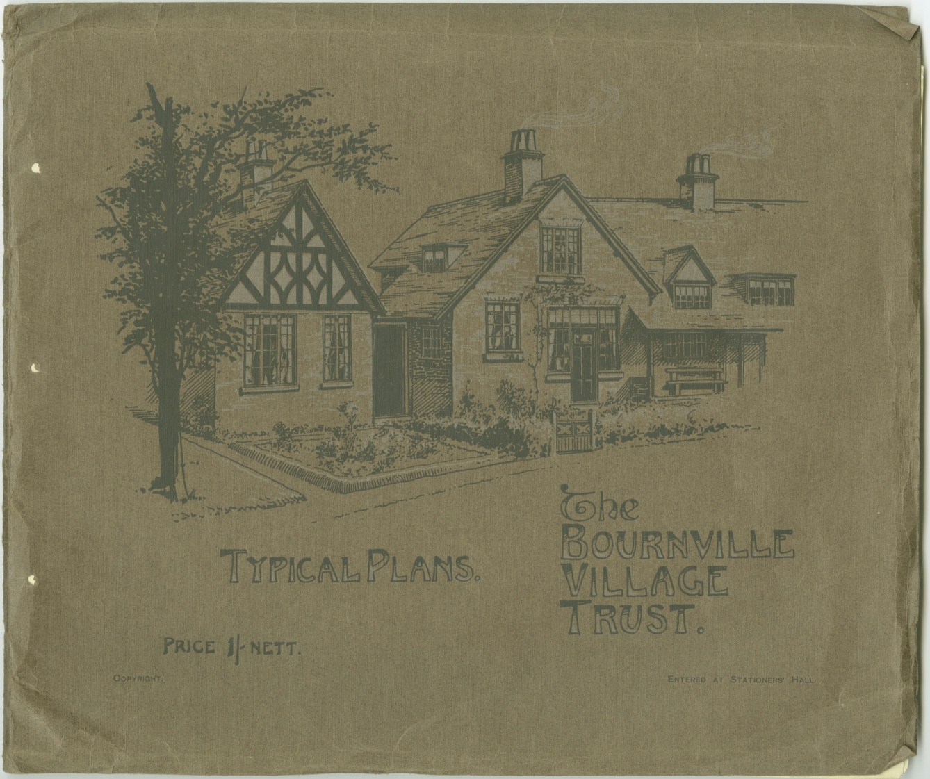 Plans for Bournville Village.