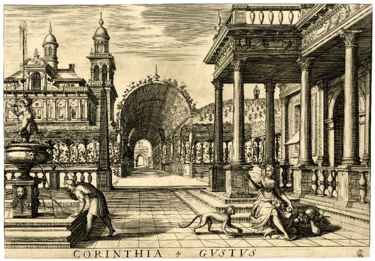 Image of architectural engraving